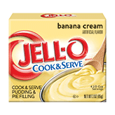 Jell-o Pudding & Pie Filling Banana Cream Cook & Serve Full-Size Picture